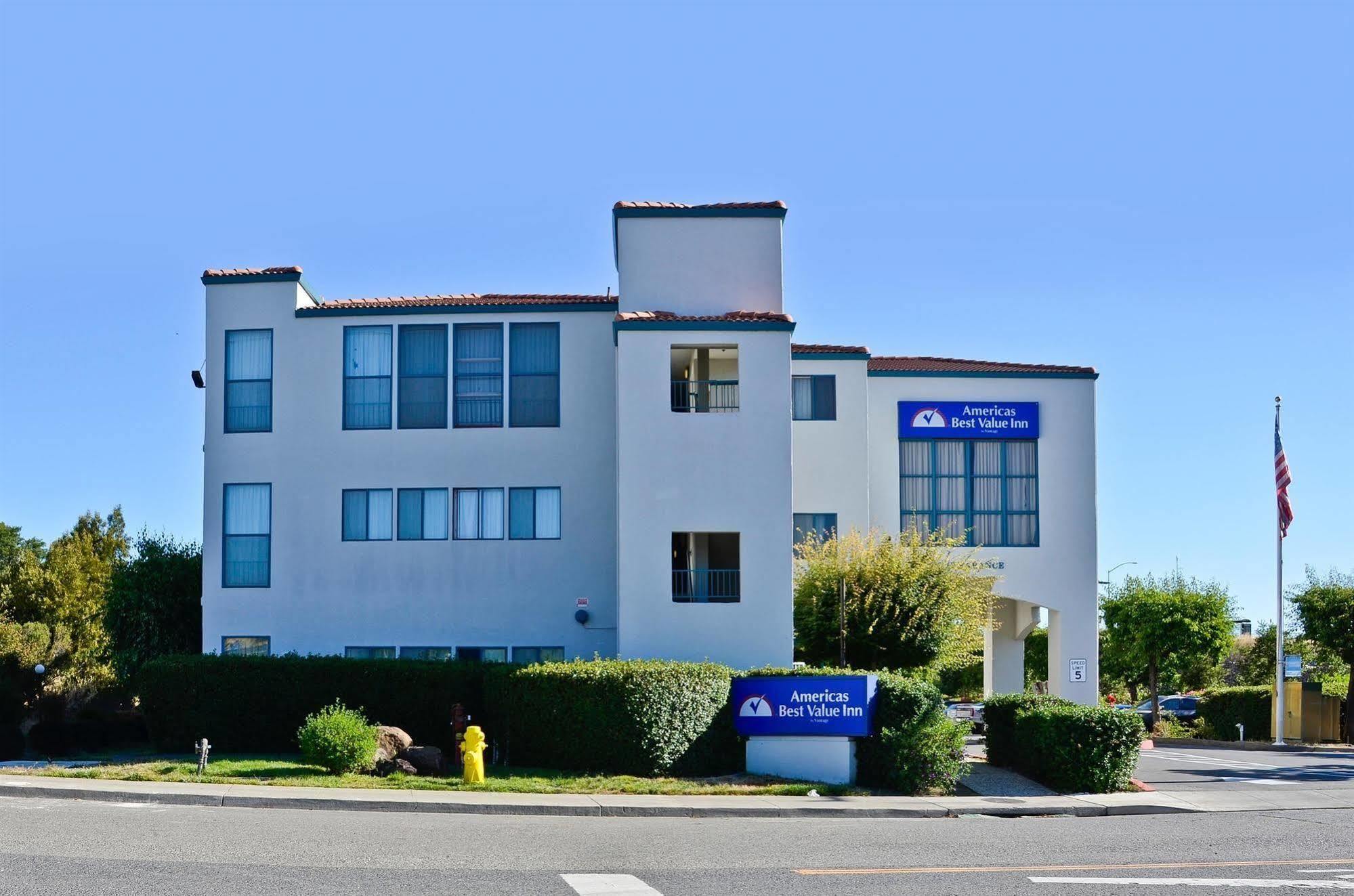 Americas Best Value Inn Novato Marin Sonoma Buitenkant foto